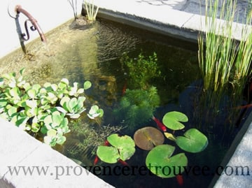 Fontaine de jardin en mode mini bassin