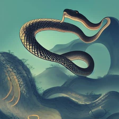 Illustration d'unserpent (Feng Shui)
