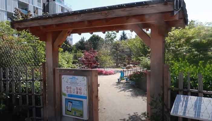 Enntrée du jardin japonais d’ichikawa