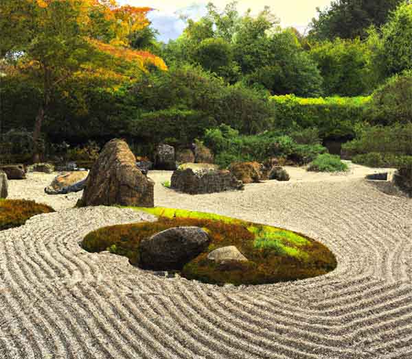 jardin sec japonais